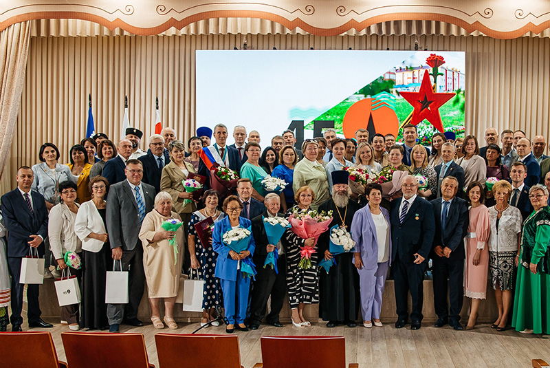 Торжественное мероприятия, посвящённое 45-летию со Дня образования Нефтеюганского района.