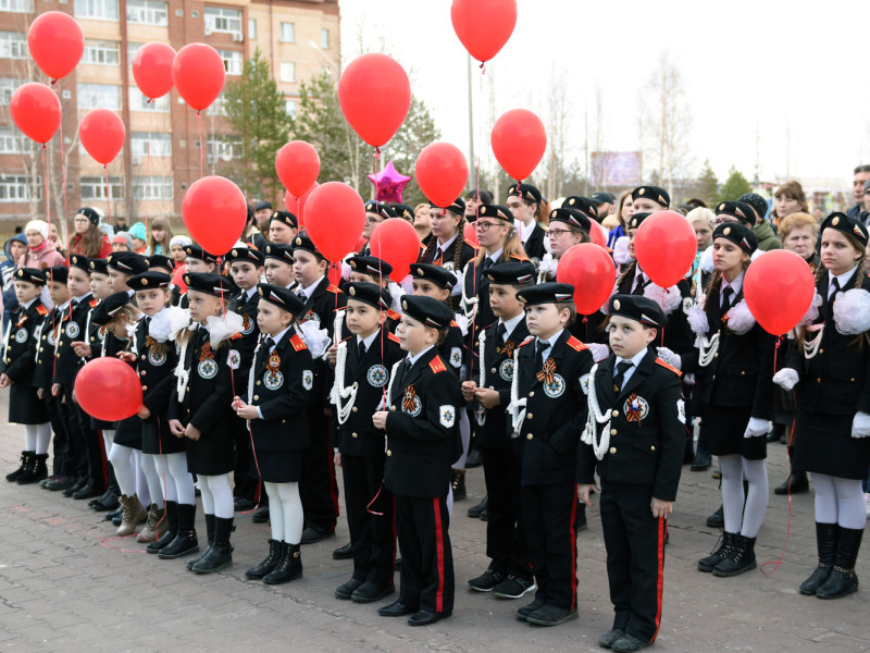 Район отмечает День Великой Победы 10.05.2017.