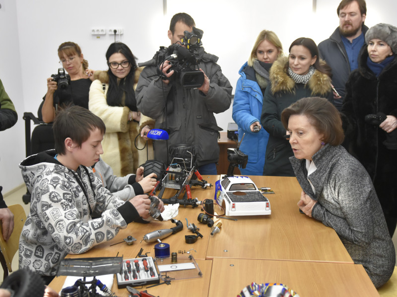 Губернатор Югры Наталья Комарова посетила Нефтеюганский район  31.01.2018.