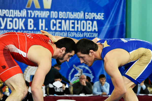 XV Международный турнир по вольной борьбе на Кубок вице-президента Федерации спортивной борьбы России Владимира Семенова 13.10.2018.