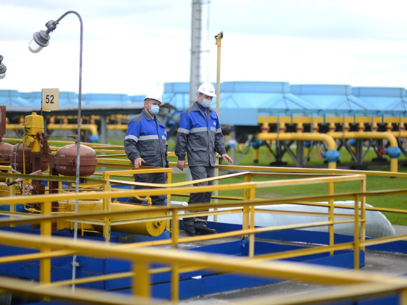 Торжественная церемония начала строительства газопровода-отвода «КС Южно-Балыкская - город Нефтеюганск» 09.09.2021.