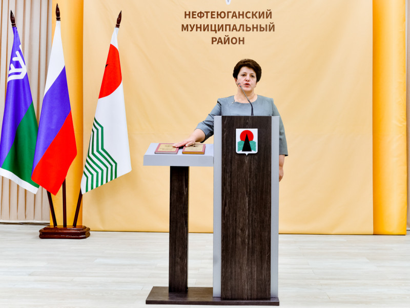 Торжественная церемония вступления в должность главы муниципалитета Аллы Бочко 27.10.2021.