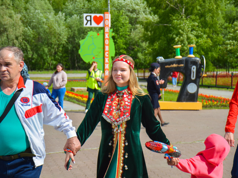 Открытый фестиваль национальных культур в Пойковском 12.06.2022.