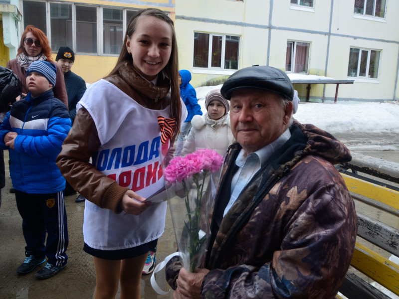 Именные таблички на дома ветеранов Великой Отечественной войны 30.04.2015.