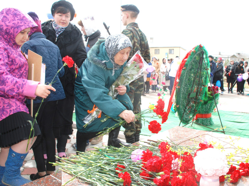 Празднование 70-ой годовщины Дня Победы в Великой Отечественной войне в поселениях 09.05.2015.